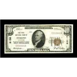 Edmond, OK - $10 1929 Ty. 1 The First NB Ch. #