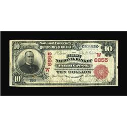 Pond Creek, OK - $10 1902 Red Seal Fr. 613 The