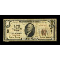 Waukomis, OK - $10 1929 Ty. 1 The Waukomis NB