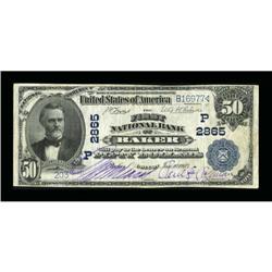 Baker, OR - $50 1902 Plain Back Fr. 675 The