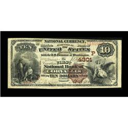 Corvallis, OR - $10 1882 Brown Back Fr. 484 The