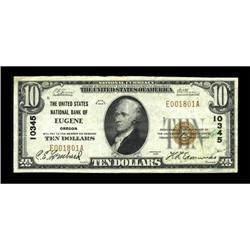 Eugene, OR - $10 1929 Ty. 1 The United States NB