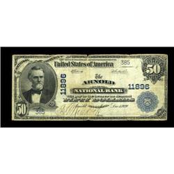 Arnold, PA - $50 1902 Plain Back Fr. 683 The