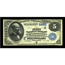 Carrolltown, PA - $5 1882 Value Back Fr. 574 The