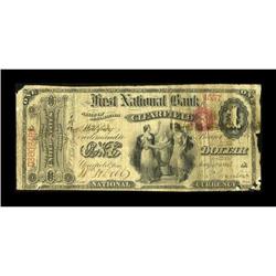 Clearfield, PA - $1 Original Fr. 380 The First