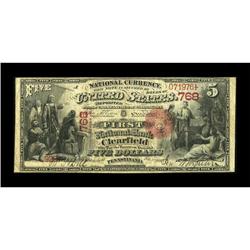 Clearfield, PA - $5 1875 Fr. 402 The First NB