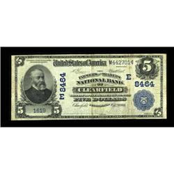 Clearfield, PA - $5 1902 Date Back Fr. 592 The