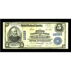 Jerome, PA - $5 1902 Plain Back Fr. 608 The