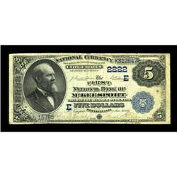 McKeesport, PA - $5 1882 Date Back Fr. 534 The