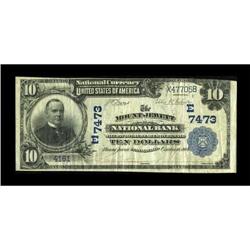 Mount Jewett, PA - $10 1902 Plain Back Fr. 624