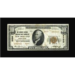 New Holland, PA - $10 1929 Ty. 2 The Farmers NB