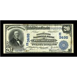 Philadelphia, PA - $20 1902 Date Back Fr. 643