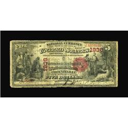 Phoenixville, PA - $5 1875 Fr. 404 The Farmers &
