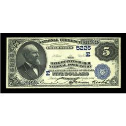 Pittsburgh, PA - $5 1882 Value Back Fr. 574 The