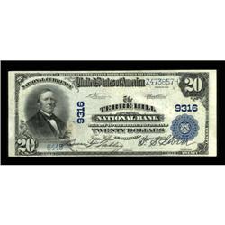 Terre Hill, PA - $20 1902 Plain Back Fr. 652 The