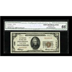 Providence, RI - $20 1929 Ty. 1 The Providence