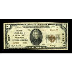 Rapid City, SD - $20 1929 Ty. 2 The First NB Ch.
