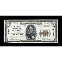 Rapid City, SD - $5 1929 Ty. 1 The Rapid City NB