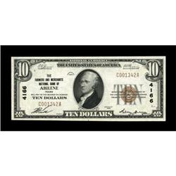 Abilene, TX - $10 1929 Ty. 1 The Farmers &