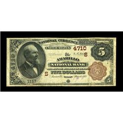 Amarillo, TX - $5 1882 Brown Back Fr. 472 The