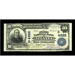 Atlanta, TX - $10 1902 Plain Back Fr. 628 The