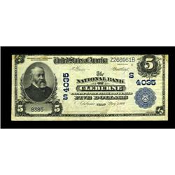 Cleburne, TX - $5 1902 Plain Back Fr. 600 The NB