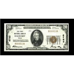 Dalhart, TX - $20 1929 Ty. 1 The First NB Ch. #