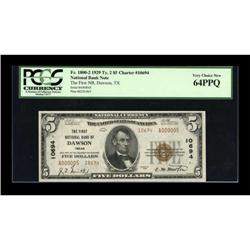 Dawson, TX - $5 1929 Ty. 2 The First NB Ch. #