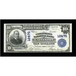 Galveston, TX - $10 1902 Plain Back Fr. 635 The