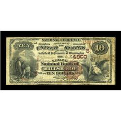 Hillsboro, TX - $10 1882 Brown Back Fr. 485 The