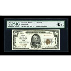 Houston, TX - $50 1929 Ty. 1 Houston NB Ch. #