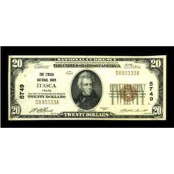 Itasca, TX - $20 1929 Ty. 1 The Itasca NB Ch. #