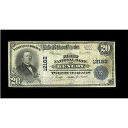 Kenedy, TX - $20 1902 Plain Back Fr. 661 The