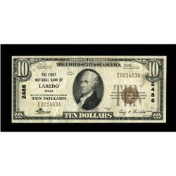 Laredo, TX - $10 1929 Ty. 1 The First NB Ch. #