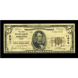 Mercedes, TX - $5 1929 Ty. 1 The First NB Ch. # 11879