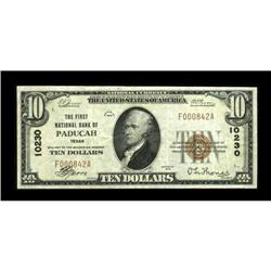 Paducah, TX - $10 1929 Ty. 1 The First NB Ch. #