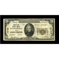 Stephenville, TX - $20 1929 Ty. 2 Farmers-First