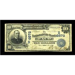 Waco, TX - $10 1902 Date Back Fr. 616 The