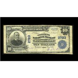 Weatherford, TX - $10 1902 Plain Back Fr. 624