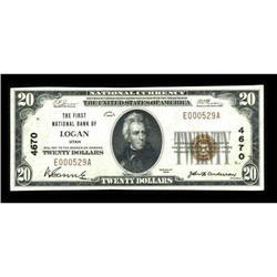 Logan, UT - $20 1929 Ty. 1 The First NB Ch. #
