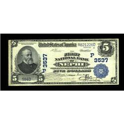Nephi, UT - $5 1902 Plain Back Fr. 600 The First