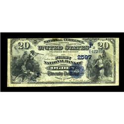 Ogden, UT - $20 1882 Date Back Fr. 555 The First