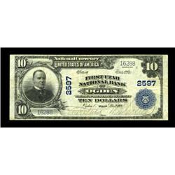 Ogden, UT - $10 1902 Plain Back Fr. 634 First