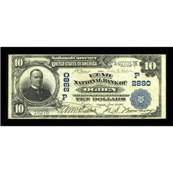 Ogden, UT - $10 1902 Plain Back Fr. 624 The Utah