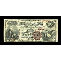 Price, UT - $10 1882 Brown Back Fr. 490 The