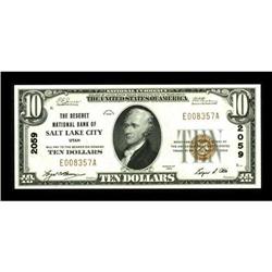 Salt Lake City, UT - $10 1929 Ty. 1 The Deseret