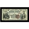 Image 1 : Salt Lake City, UT - $20 1882 Brown Back Fr. 501