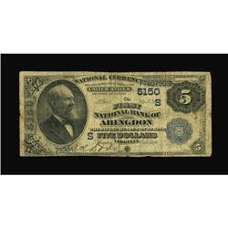 Abingdon, VA - $5 1882 Value Back Fr. 574 The