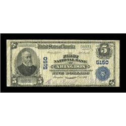 Abingdon, VA - $5 1902 Plain Back Fr. 606 The