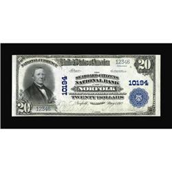 Norfolk, VA - $20 1902 Plain Back Fr. 654 The